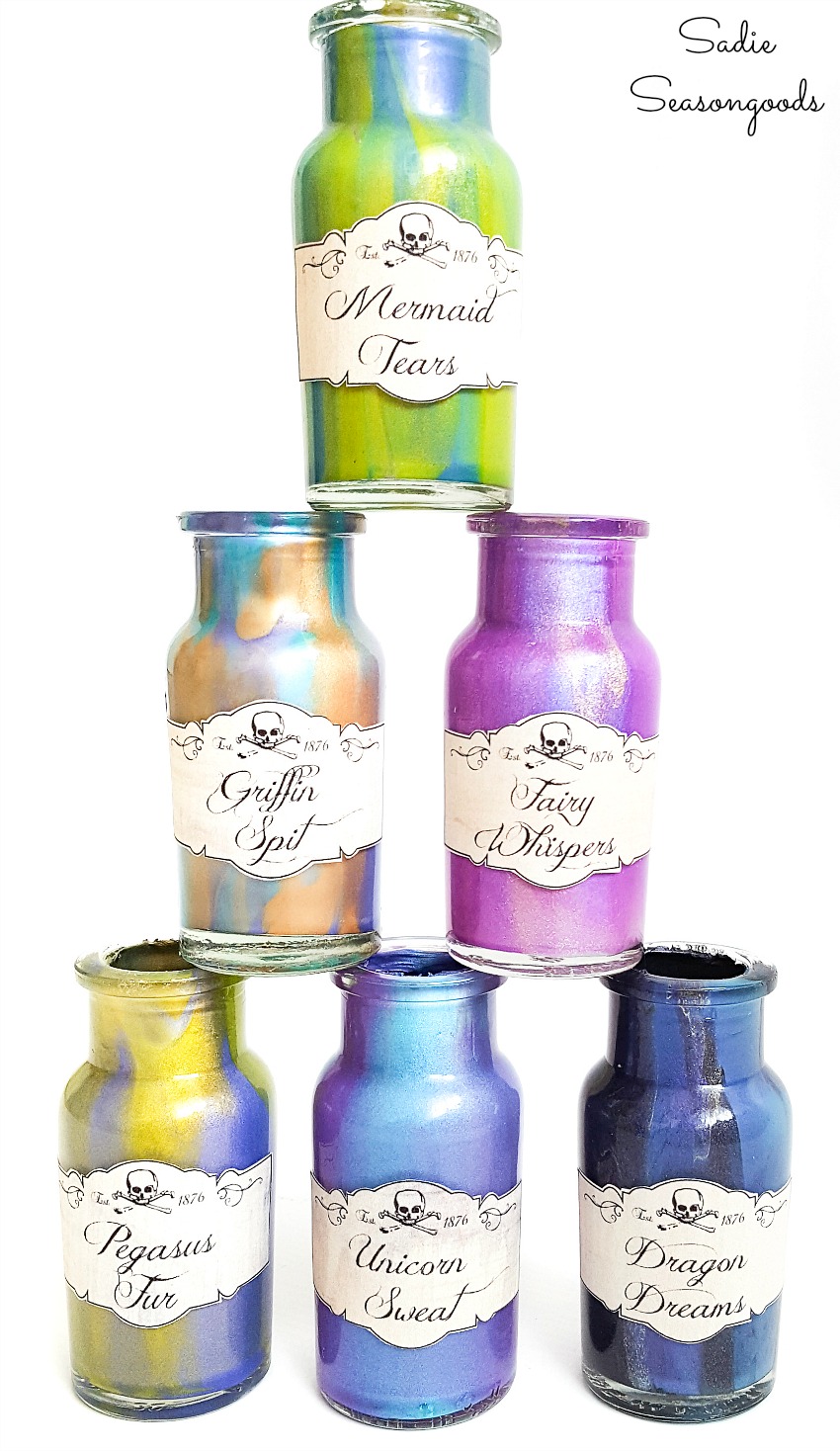 Harry Potter Potion Decor Bottles