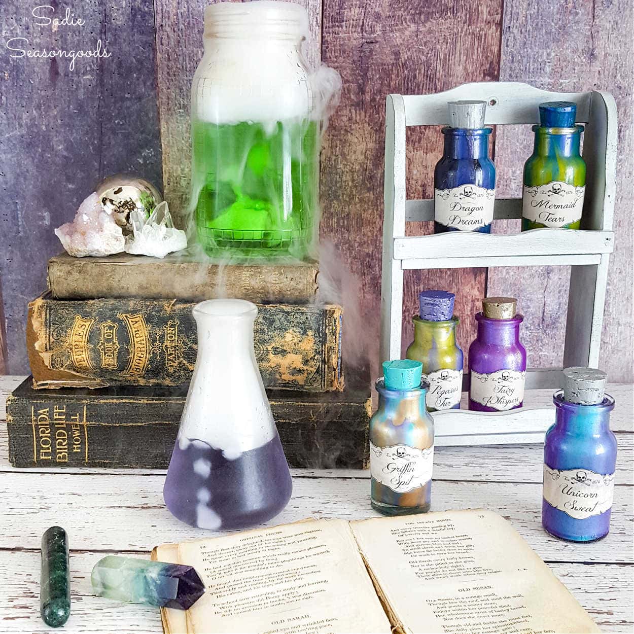 magic potion bottles