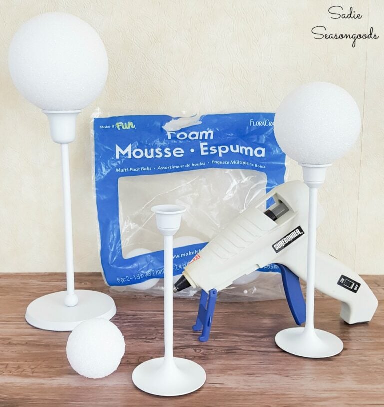 How to Make a Floating Ghost with a Metal Candlestick