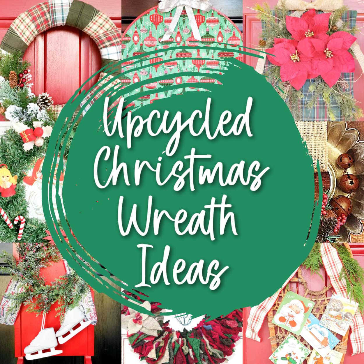 decorated christmas wreaths ideas