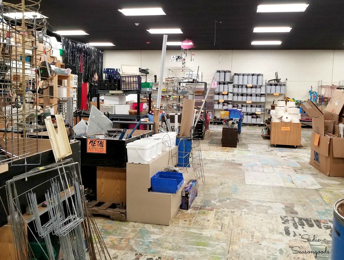 Durham thrift store for craft supplies or craft store at The Scrap Exchange in Durham NC by Sadie Seasongoods