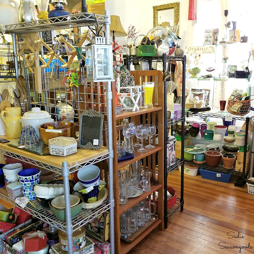 Thrift Stores Durham NC and antique stores Durham NC should include Recyclique for Upcycling by Sadie Seasongoods