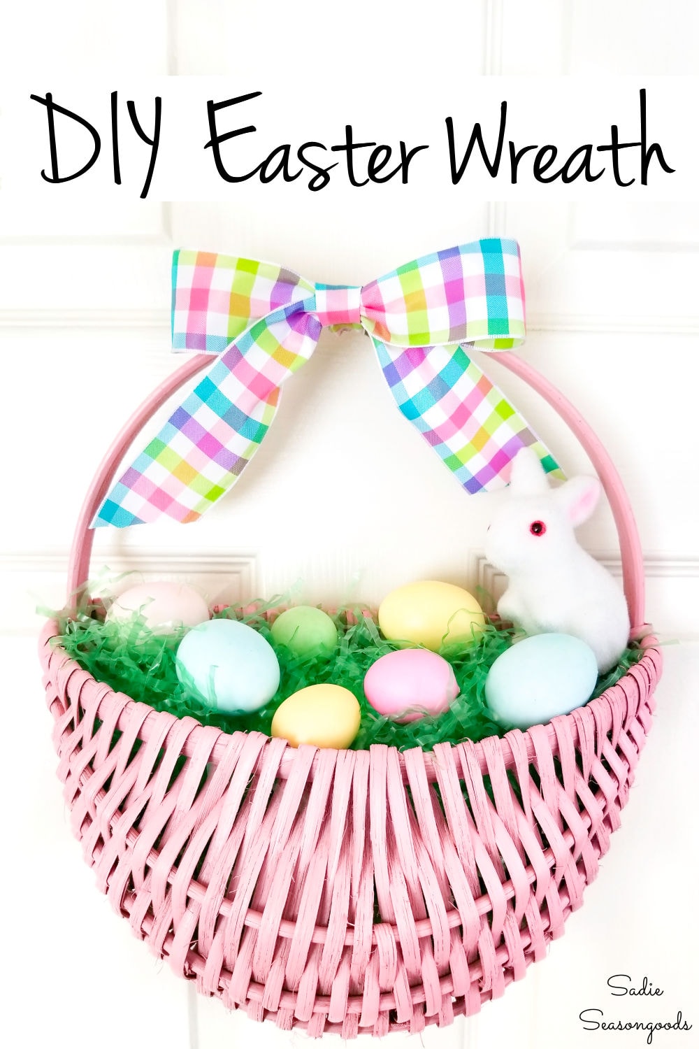 diy easter wreath