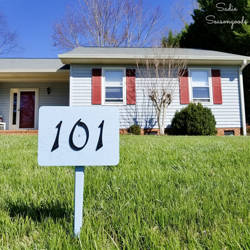 DIY yard sign