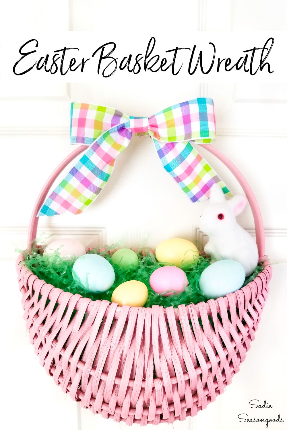 easter door wreath