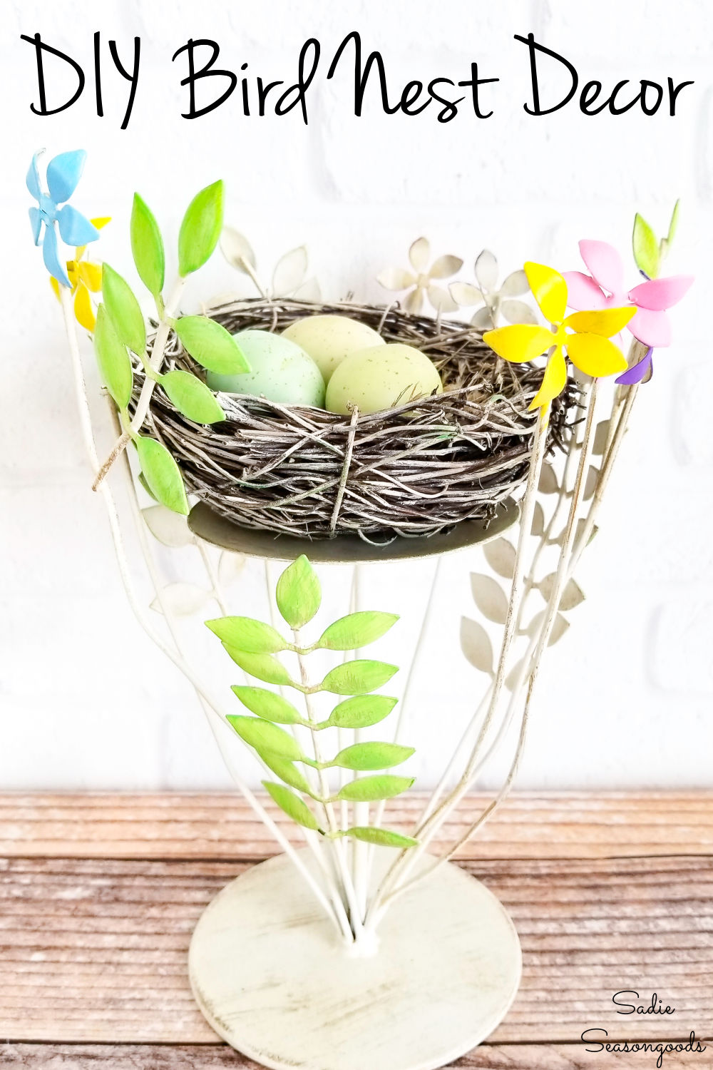 nest decor for Spring