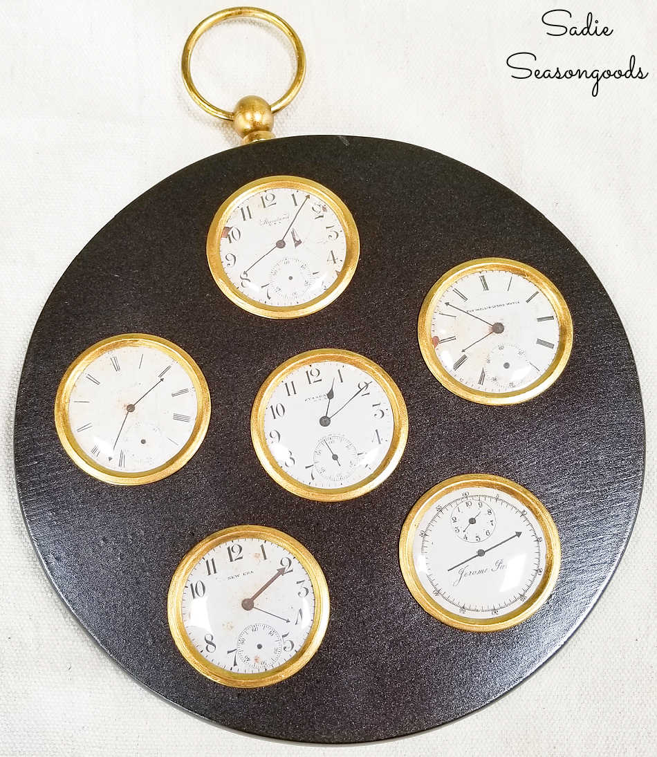 pocket watch to for industrial wall decor