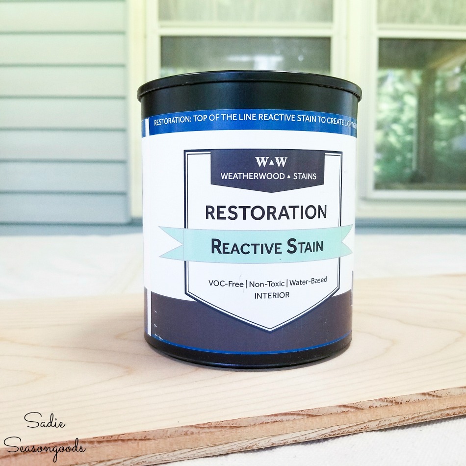 Weatherwood Stains in Restoration to be used on the coastal wall decor