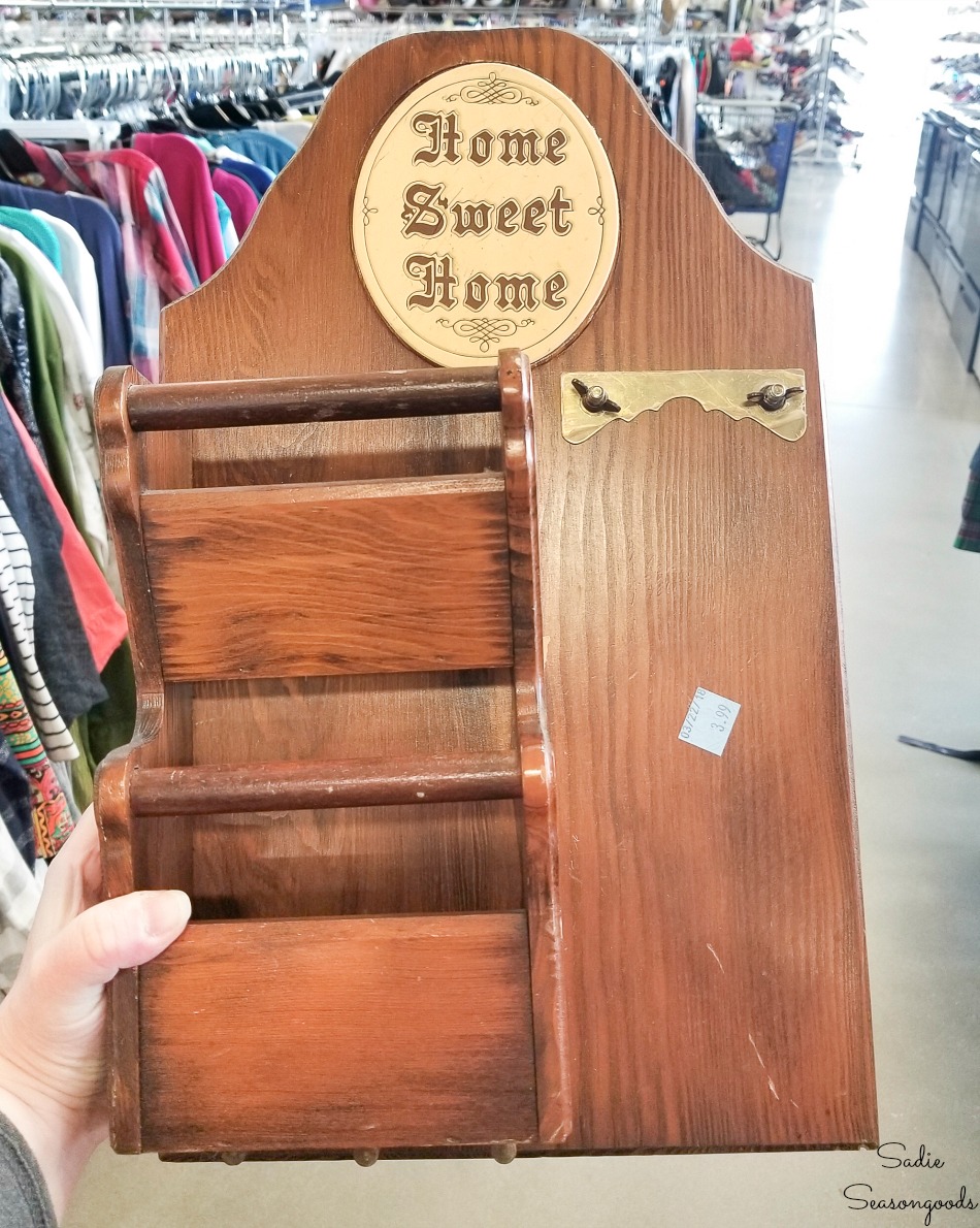 Kitchen memo board at the Goodwill thrift store