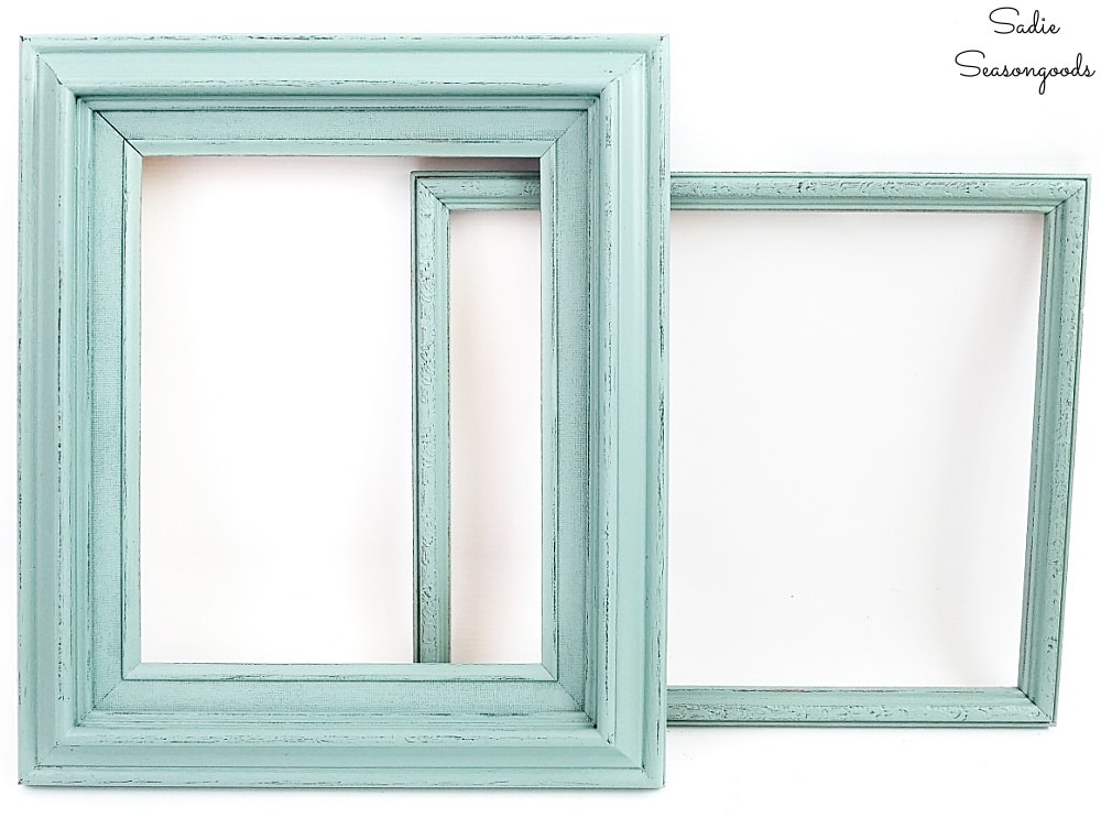 Painting picture frames for cute cork boards Painting picture frames for cute cork boards