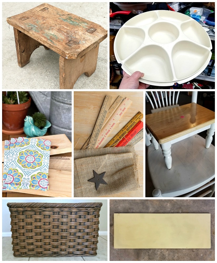 upcycling ideas from thrift store bloggers