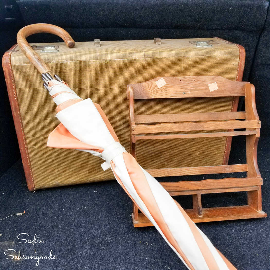 antique suitcase to be fixed up