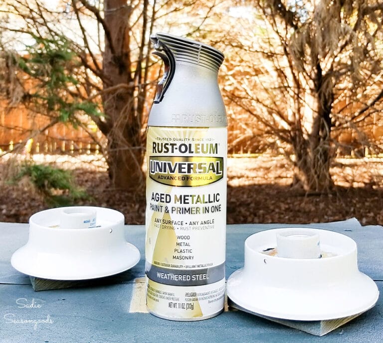 Winter Snow Globes in Jelly Jar Light Fixtures