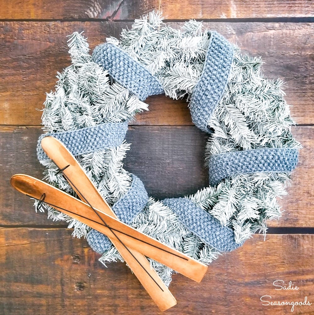 DIY winter wreath