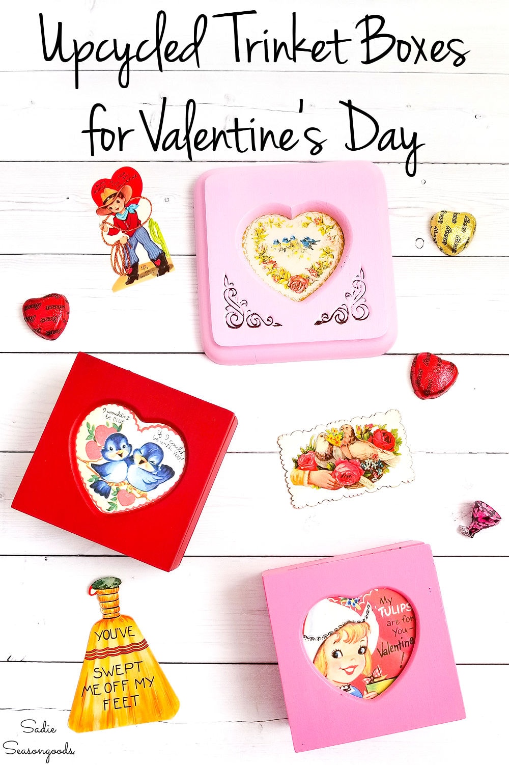 Easy upcycling idea for Valentine's Day