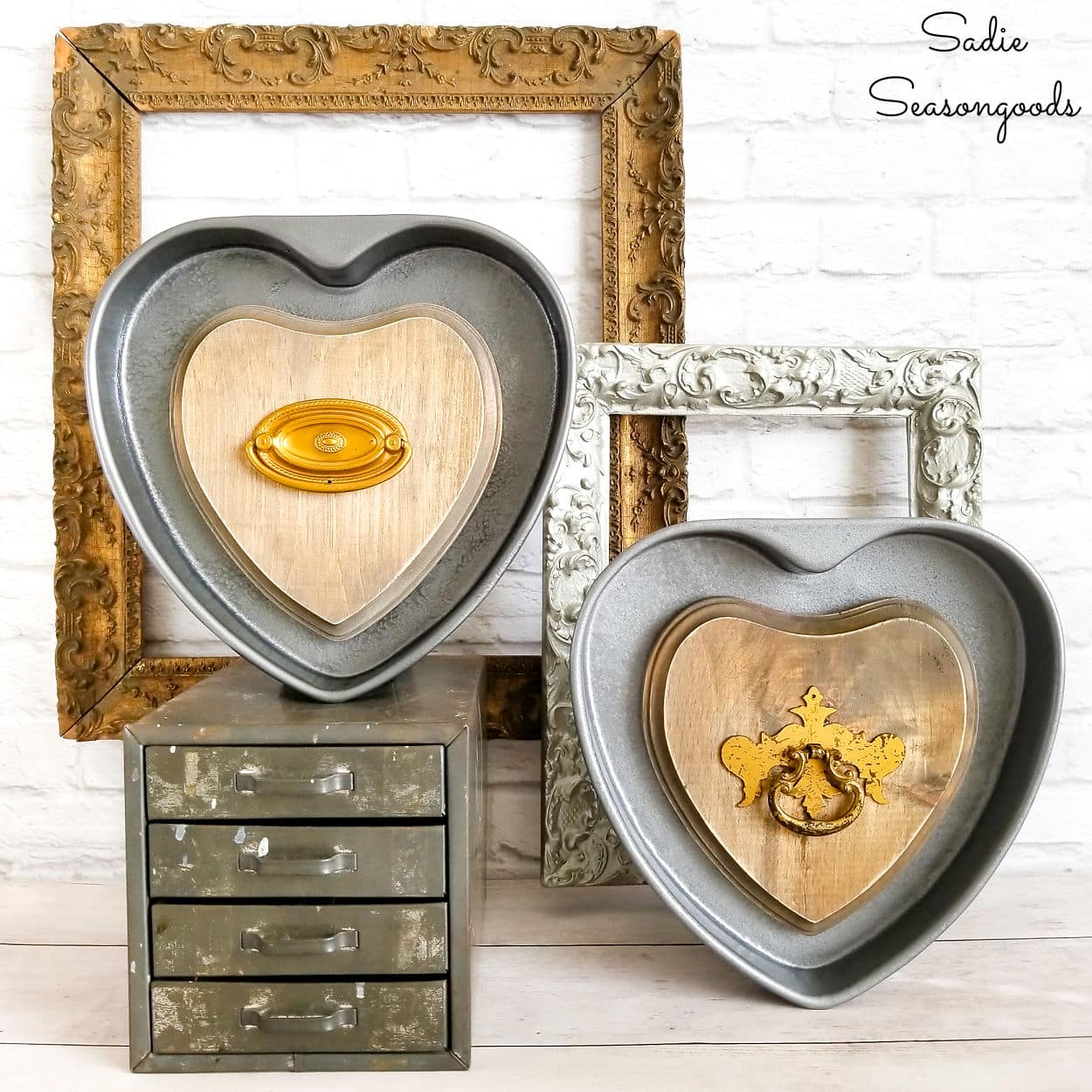 Valentine’s Day Home Decor from Heart Cake Pans