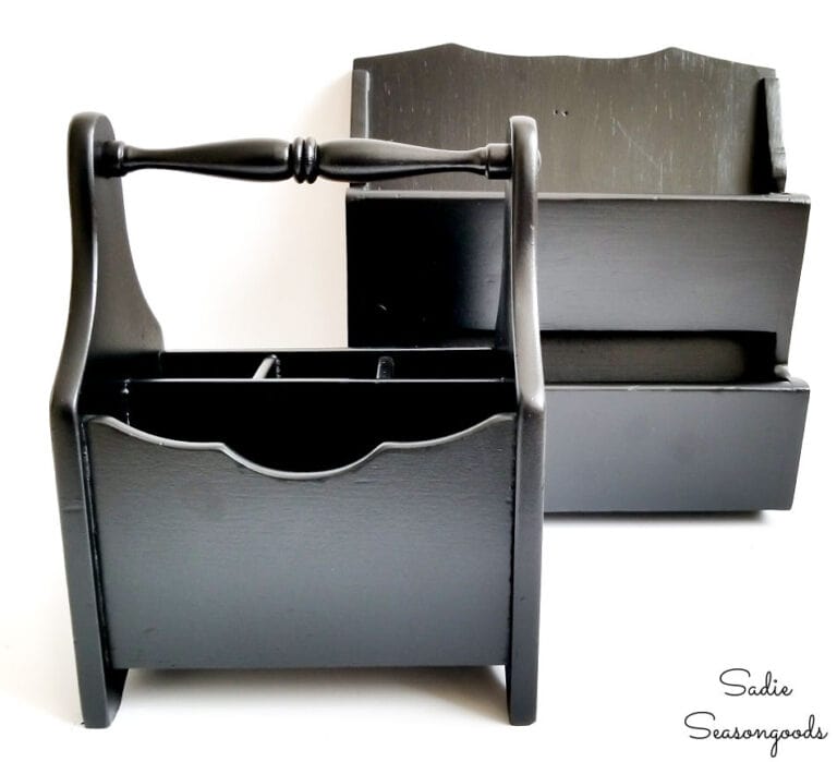 Organizing Craft Supplies with a Paint Brush Holder