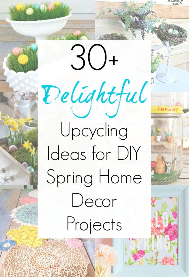 Spring crafts and Easter decor ideas and Decorating ideas for Spring