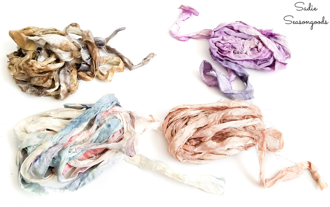 sari silk ribbon