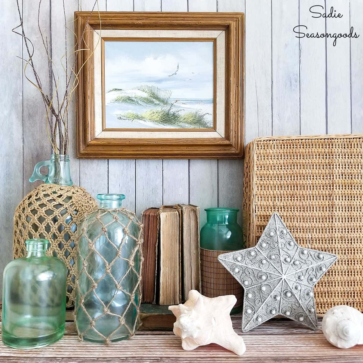 Beach Cottage Decor from the Thrift Store