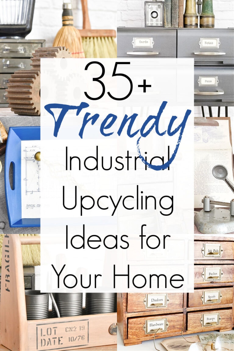 Upcycling Ideas and Projects for Industrial Decor on a Budget! - Furniture Upcycling Ideas Industrial Style