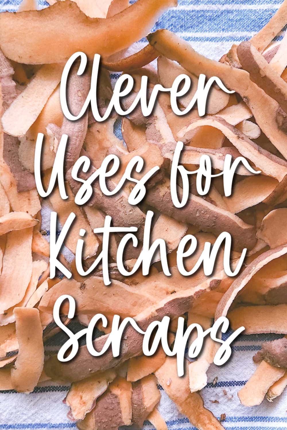 how to use kitchen scraps for new uses