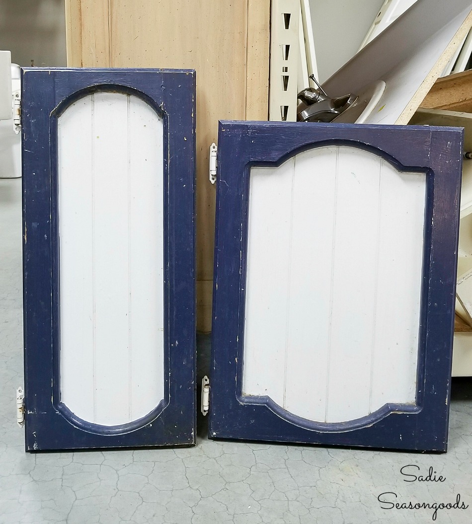 Cabinet doors to make the pirate decor or nautical wall decor