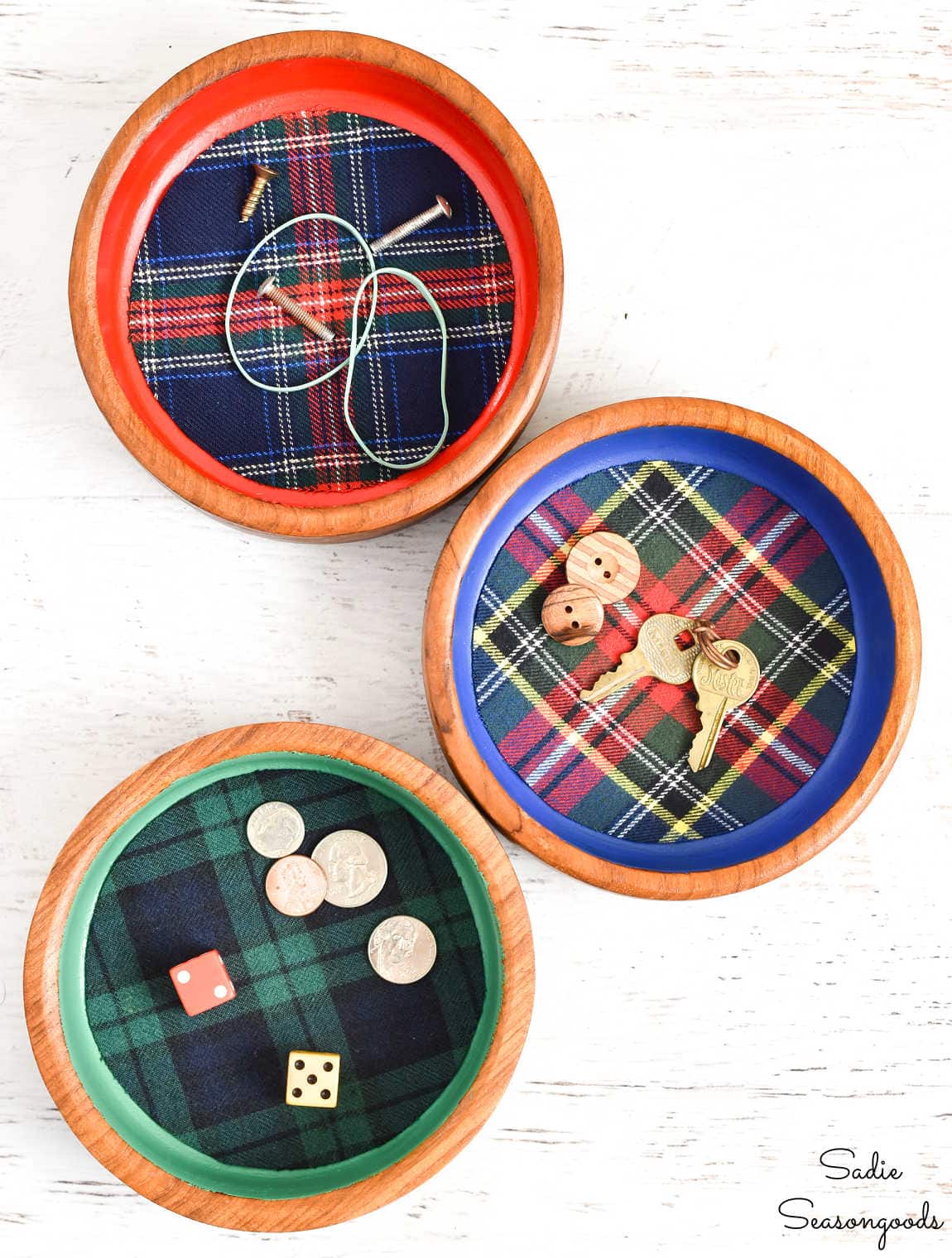 valet bowls from crafting with flannel
