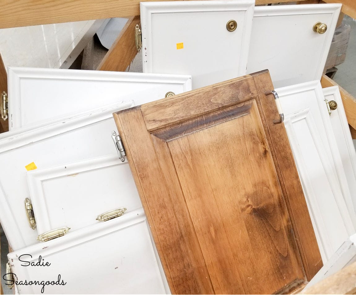 wooden cabinet door