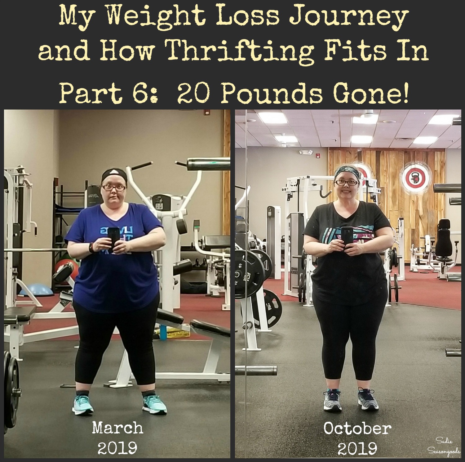 Secondhand Slim Down: Twenty Pounds Gone!