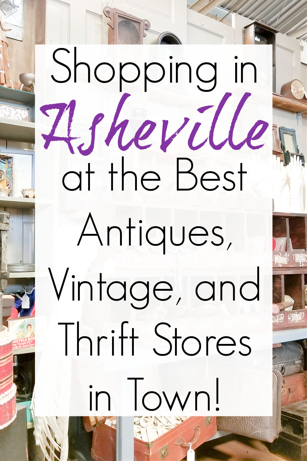 thrift and antique stores asheville nc