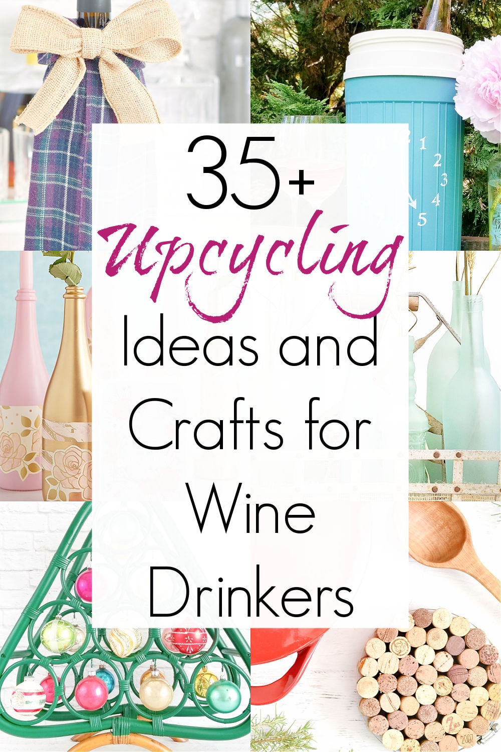 diy wine bottle crafts and wine crafts