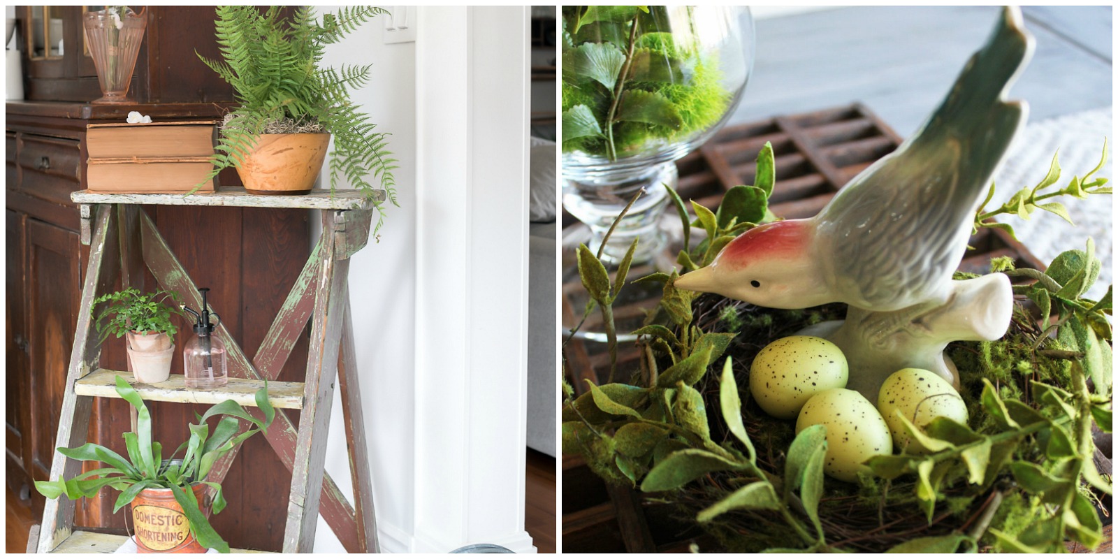 Spring Decor Ideas that are Inspired by a Vintage Garden by the Creative Vintage Darlings