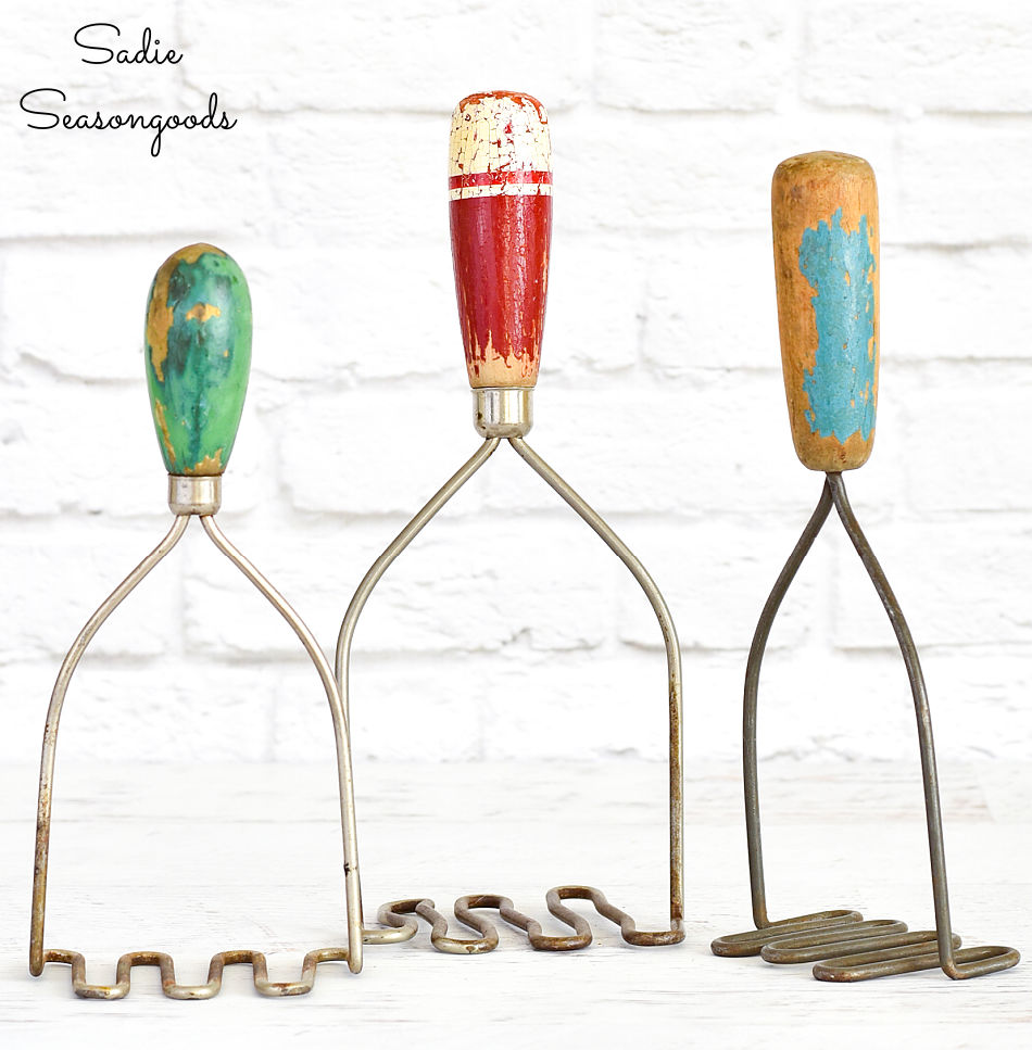 vintage kitchen utensils