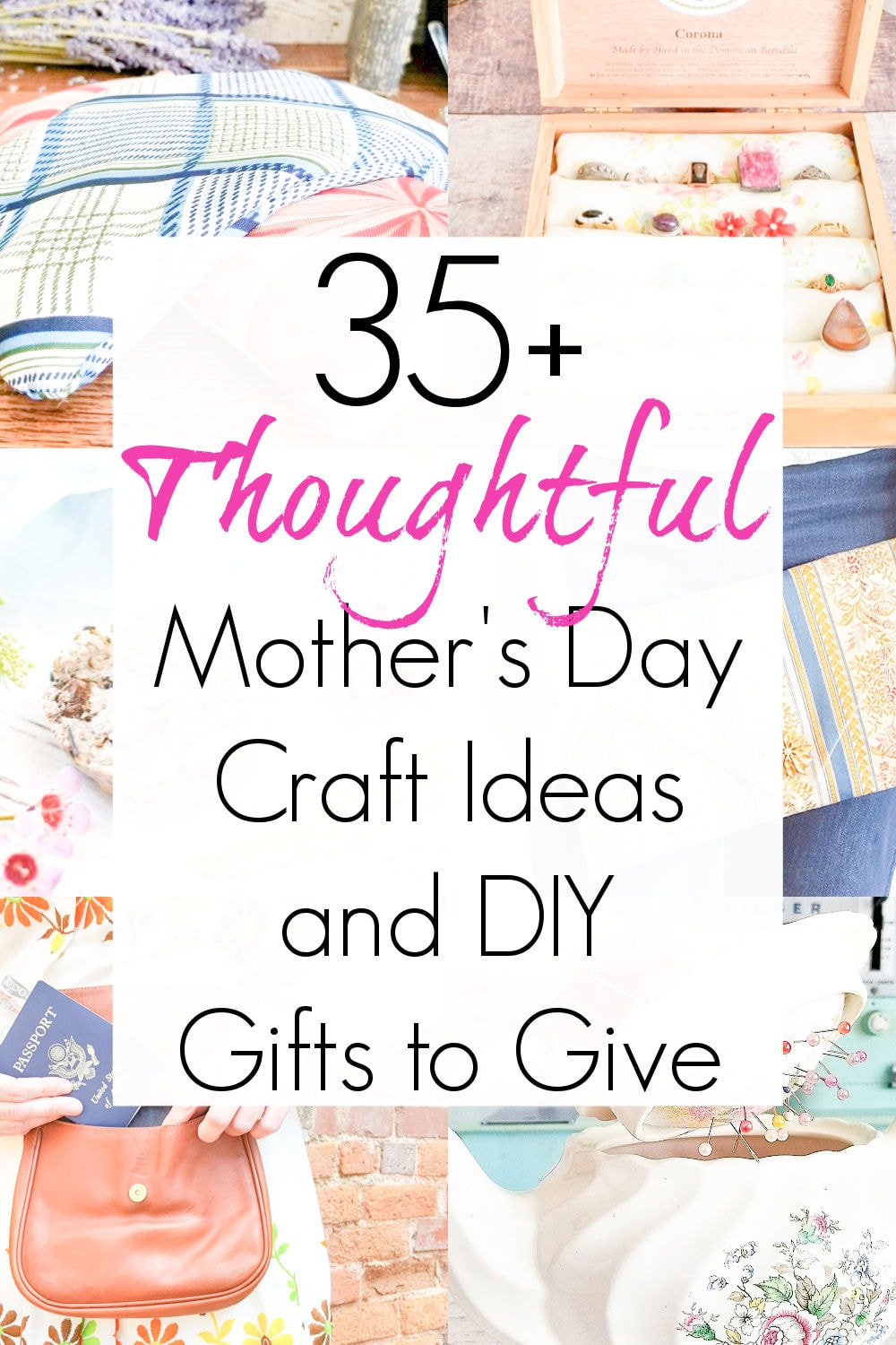 mothers day craft ideas and DIY gifts for her