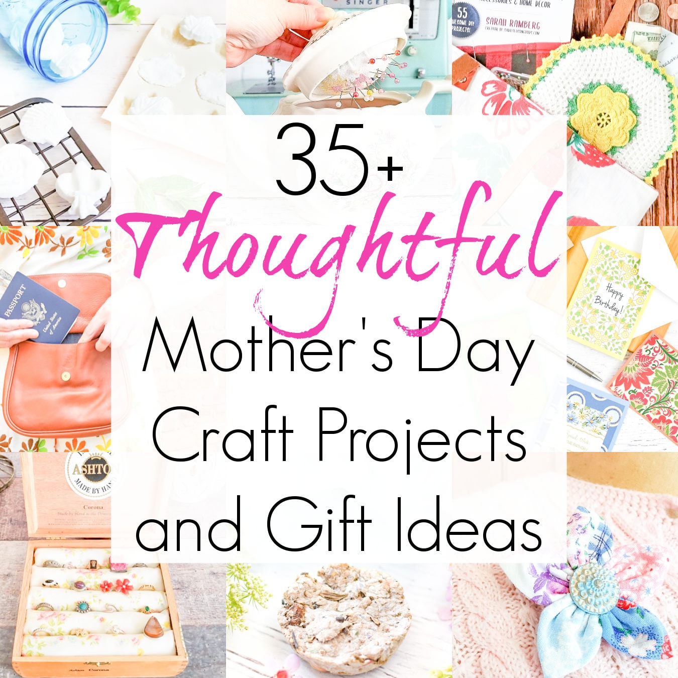 35+ Thoughtful Mother's Day Crafts & DIY Gift Ideas  Mothers day crafts,  Diy mother's day crafts, Diy crafts for gifts