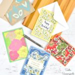 DIY Greeting Cards from File Folders