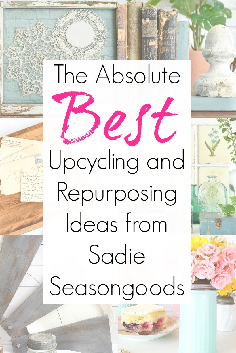 Upcycling ideas and repurposing projects for thrift store decor and transformations