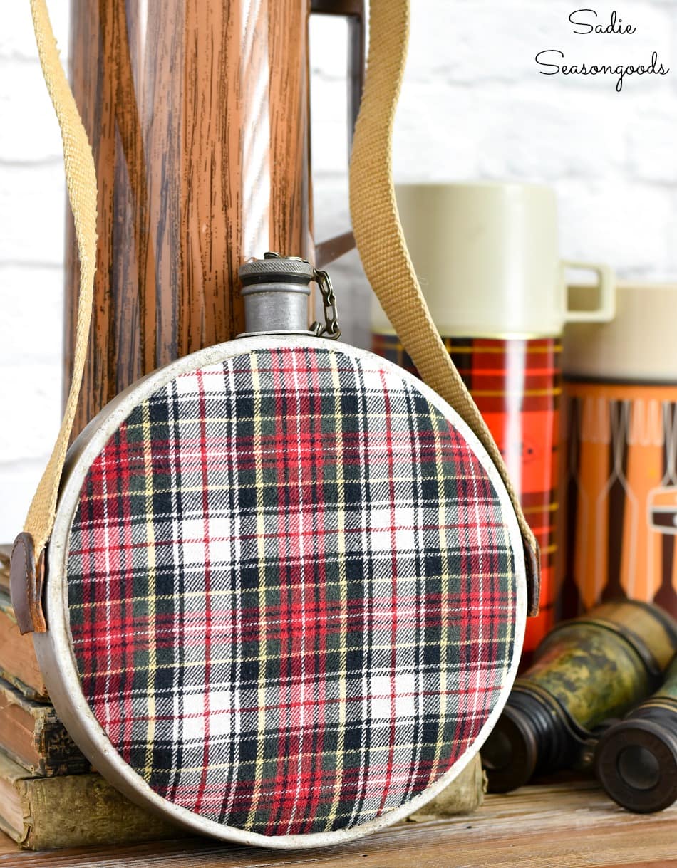 Flannel crafts for making the mountain cabin decor