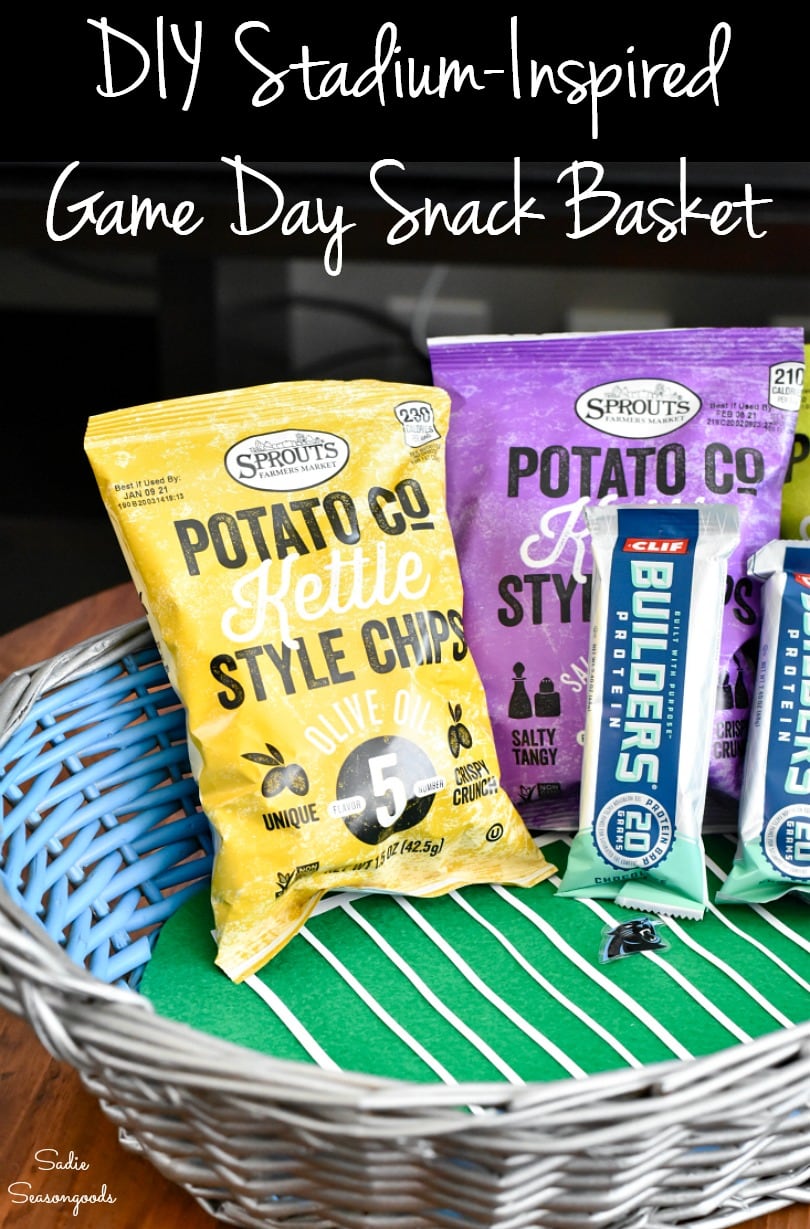 Game day decor for tailgating at home