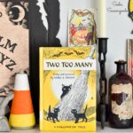 Decorating a Mantel with Vintage Halloween Decor