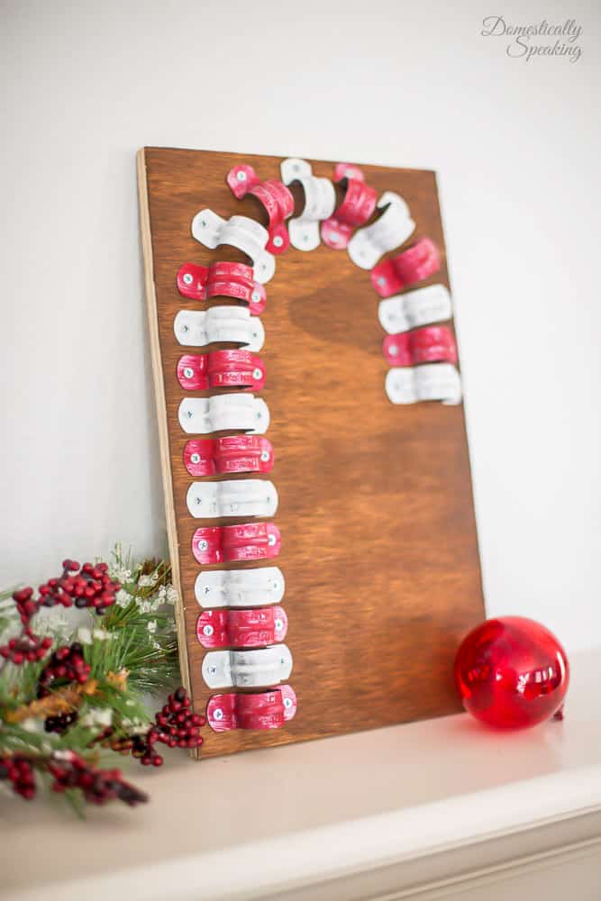 Clamp candy cane by Domestically Speaking