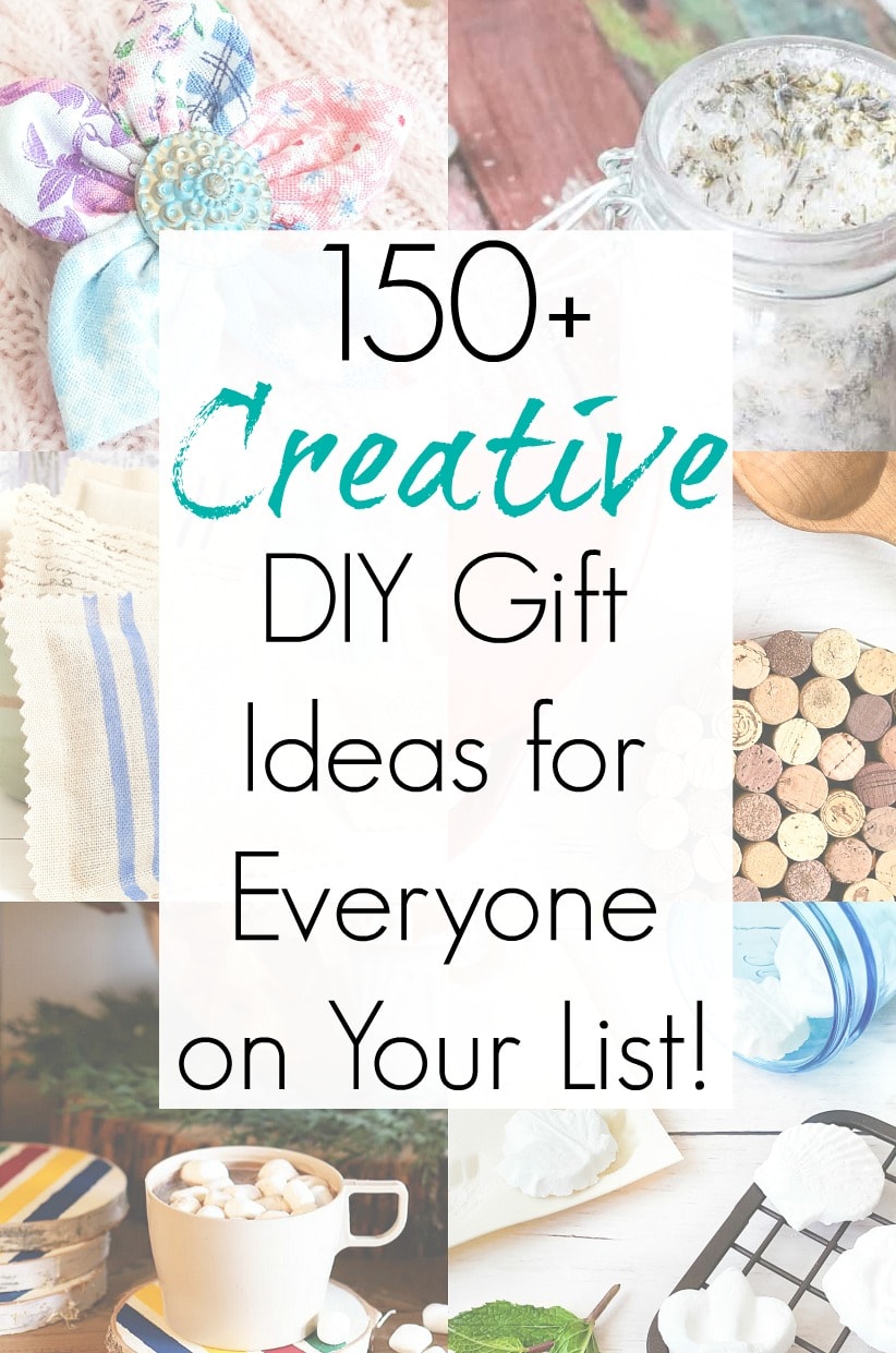 Handmade gift ideas and creative DIY Christmas Gifts