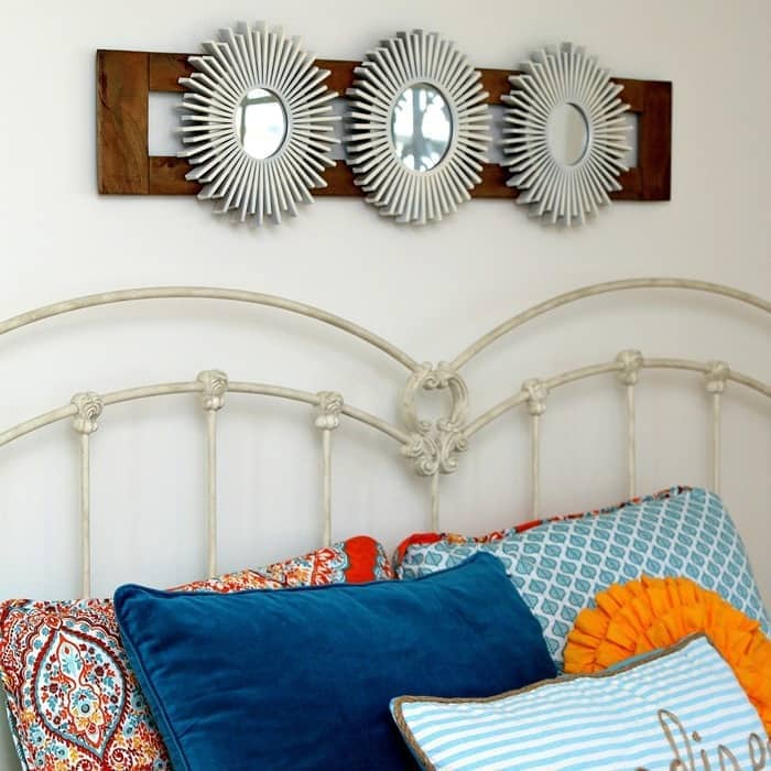 Sunburst mirrors by Petticoat Junktion