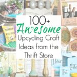 Upcycling craft Ideas from the thrift store