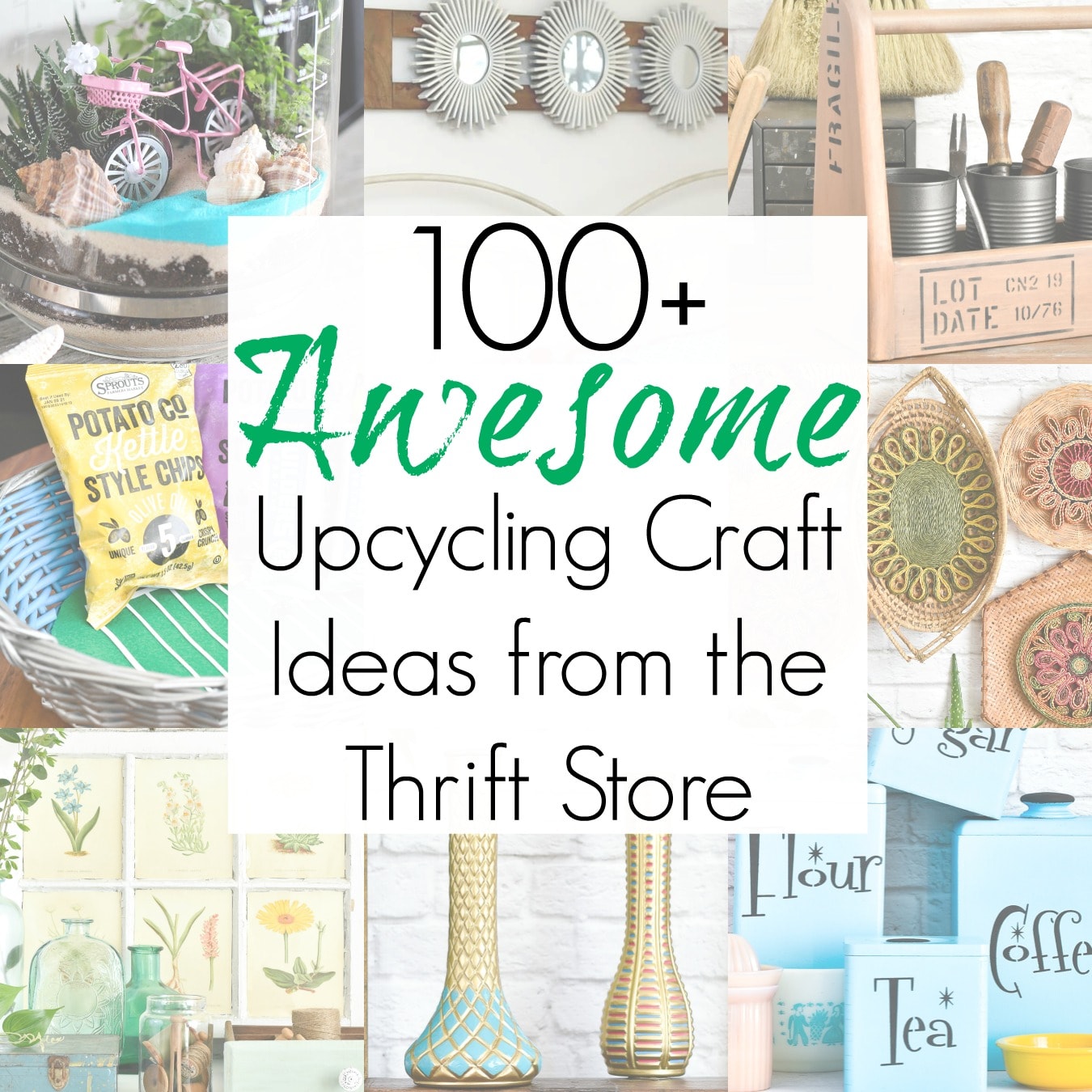 100+ Upcycling Craft Ideas in 2020