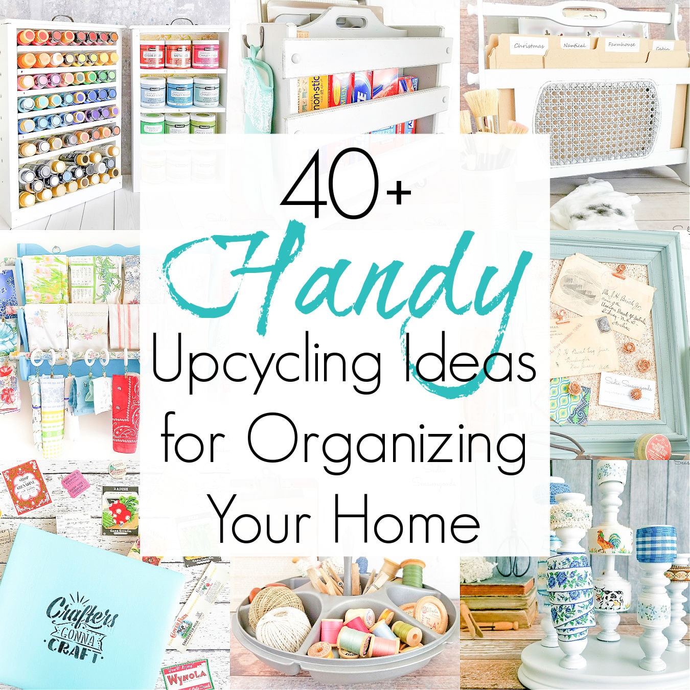 Easy upcycling ideas for house storage