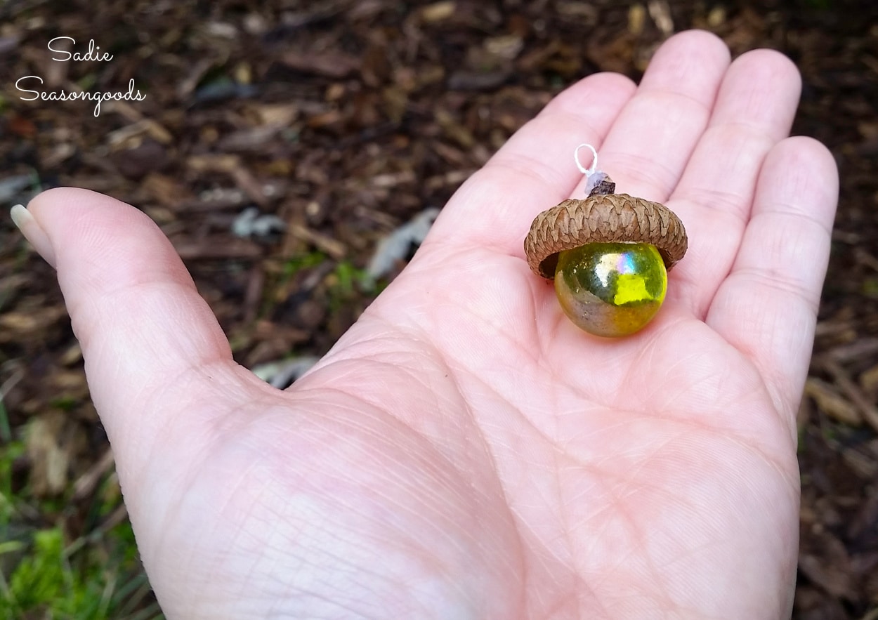 Lantern for a homemade fairy garden