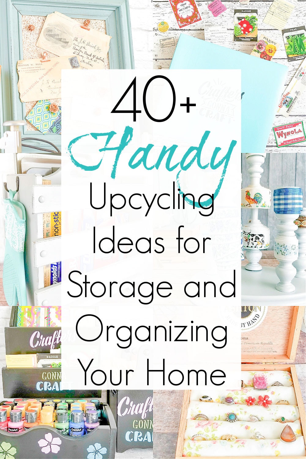 Upcycling Ideas for Craft Supply Storage and Organization