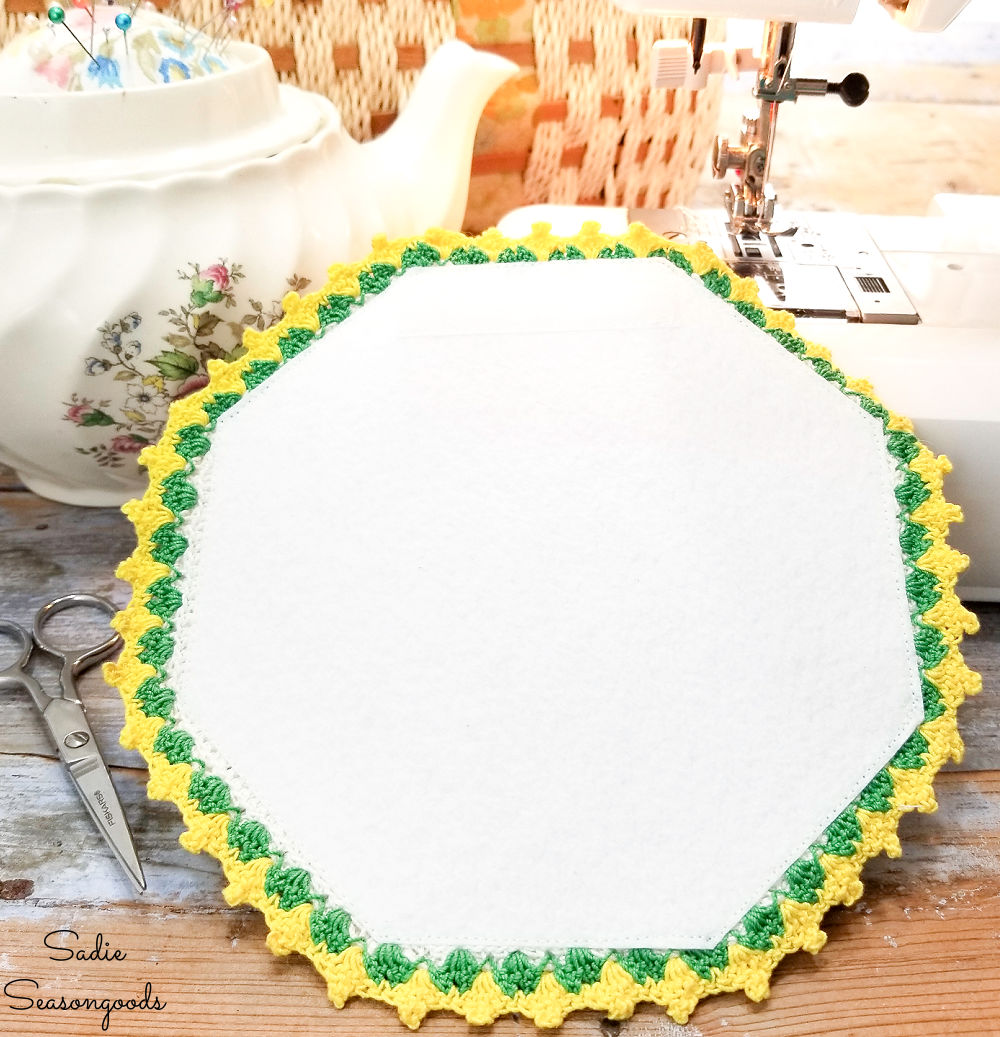 Easy upcycling ideas for crocheted potholders